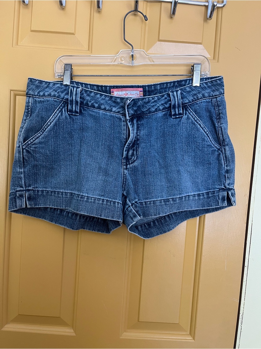 Arizona Jean Company Women's Dark Blue Denim Shorts